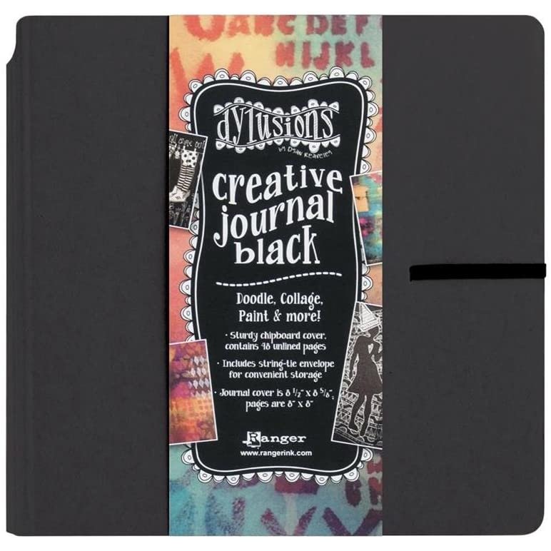 Ranger Dylusions Creative Journal Square, Black